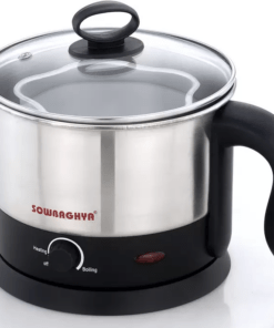 Sowbaghya Multi Cooker (1.2Ltrs) Electric Kettle  (1.2 L, Silver)